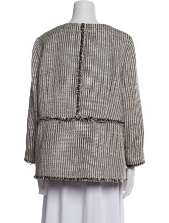 Lafayette 148 Tweed Pattern Jacket