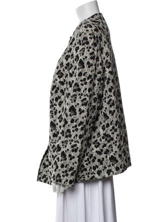 Lafayette 148 Wool Printed Jacket