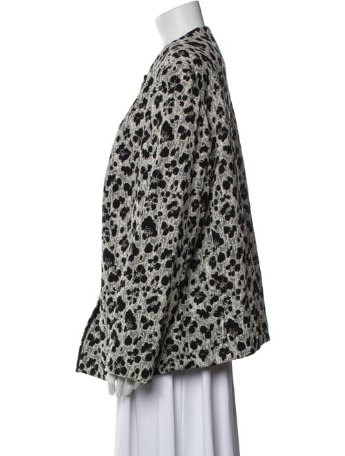 Lafayette 148 Wool Printed Jacket