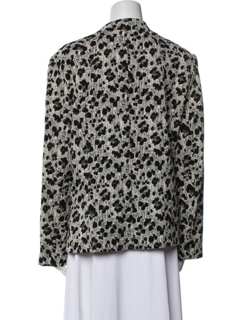 Lafayette 148 Wool Printed Jacket