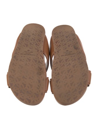 Lafayette 148 Leather Slides