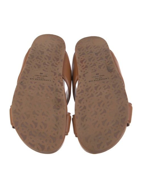 Lafayette 148 Leather Slides