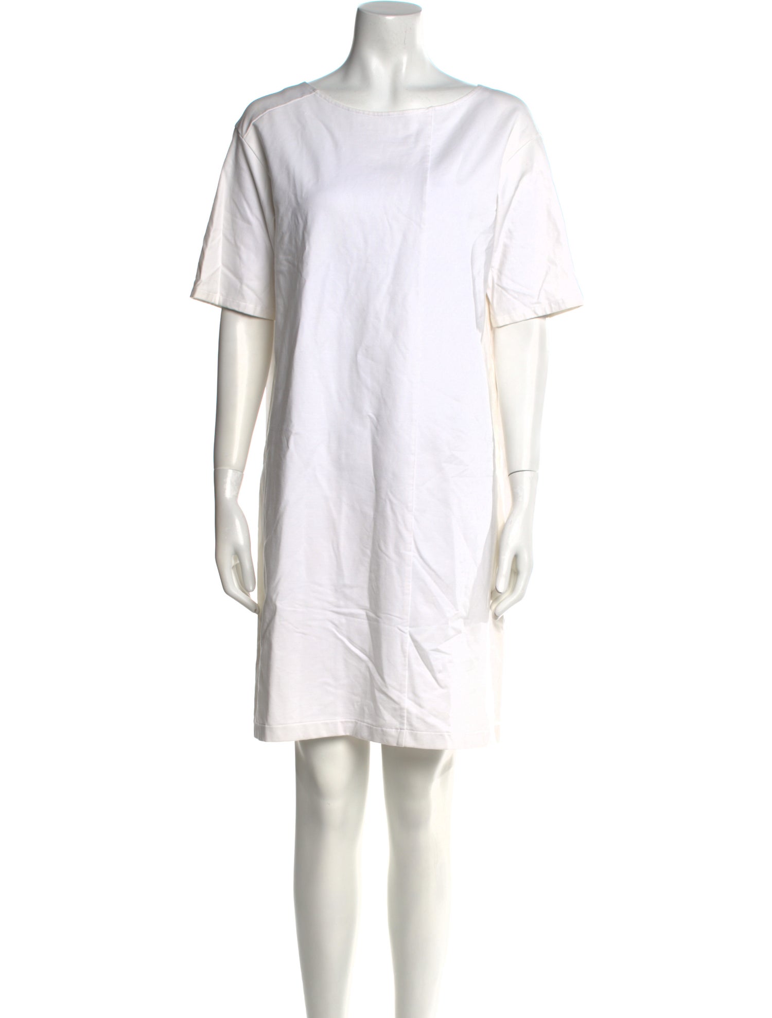 Lafayette 148 Scoop Neck Mini Dress