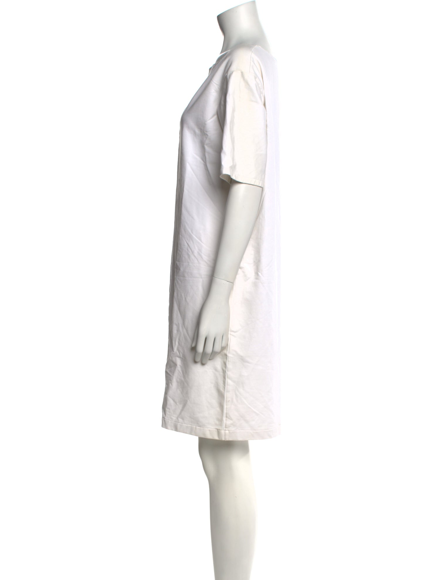 Lafayette 148 Scoop Neck Mini Dress