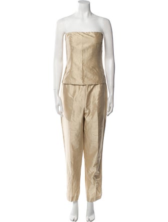 Lafayette 148 Silk Pant Set