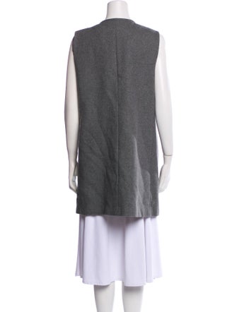 Lafayette 148 Wool Colorblock Pattern Coat