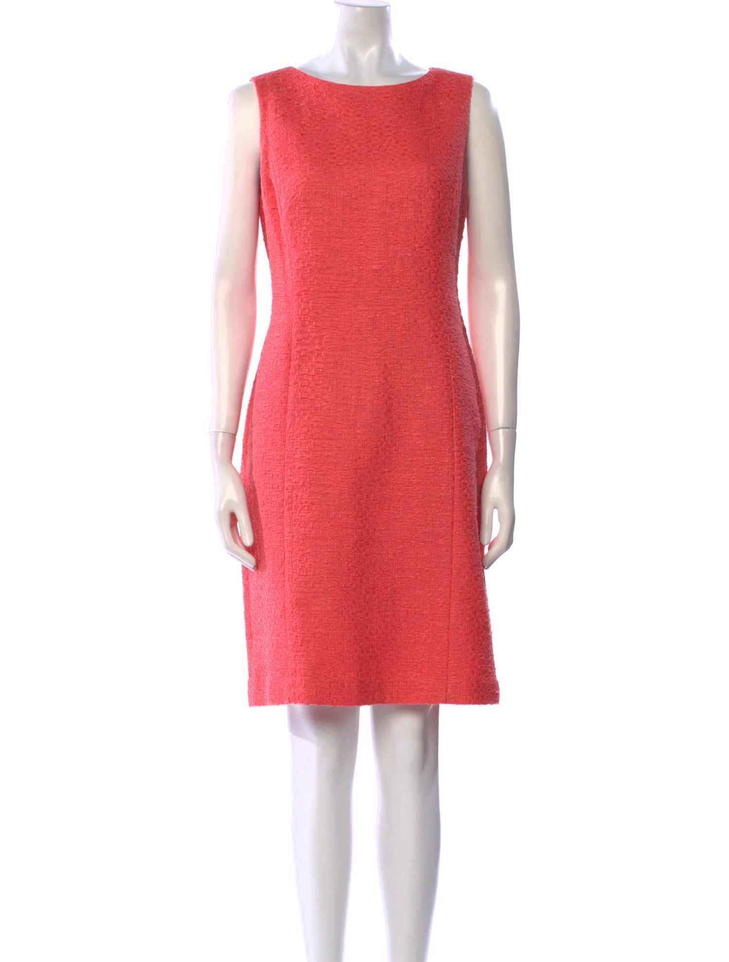 Lafayette 148 Bateau Neckline Knee-Length Dress