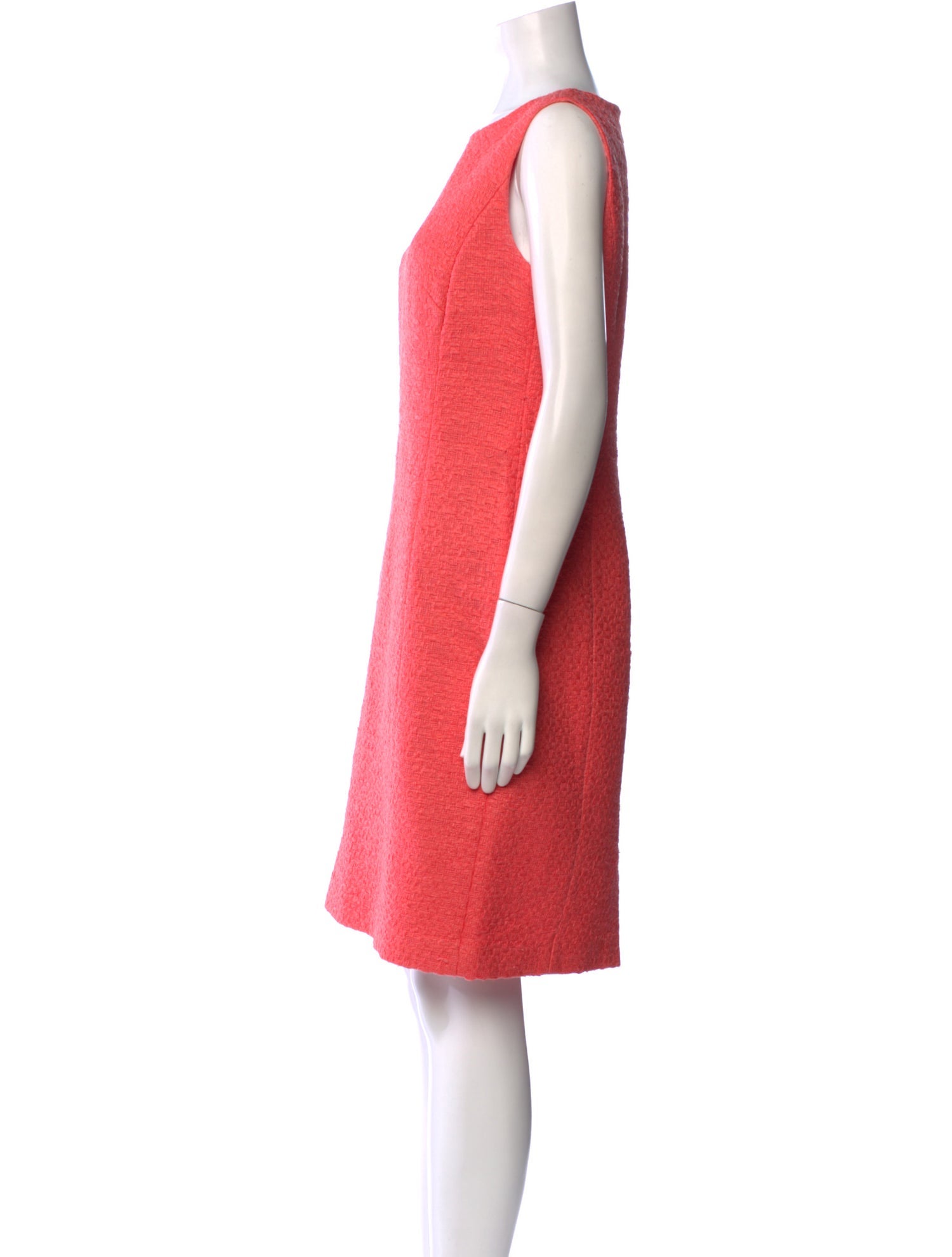 Lafayette 148 Bateau Neckline Knee-Length Dress