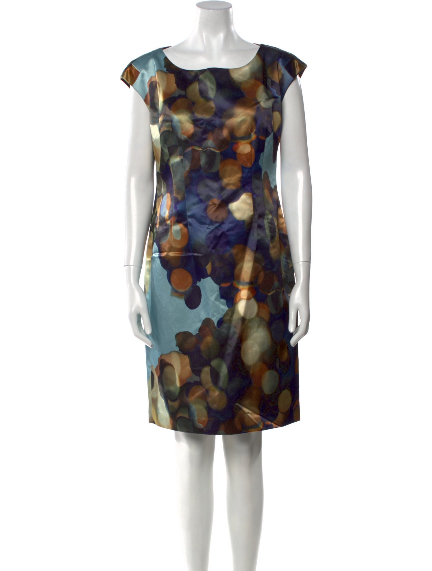 Lafayette 148 Printed Knee-Length Dress