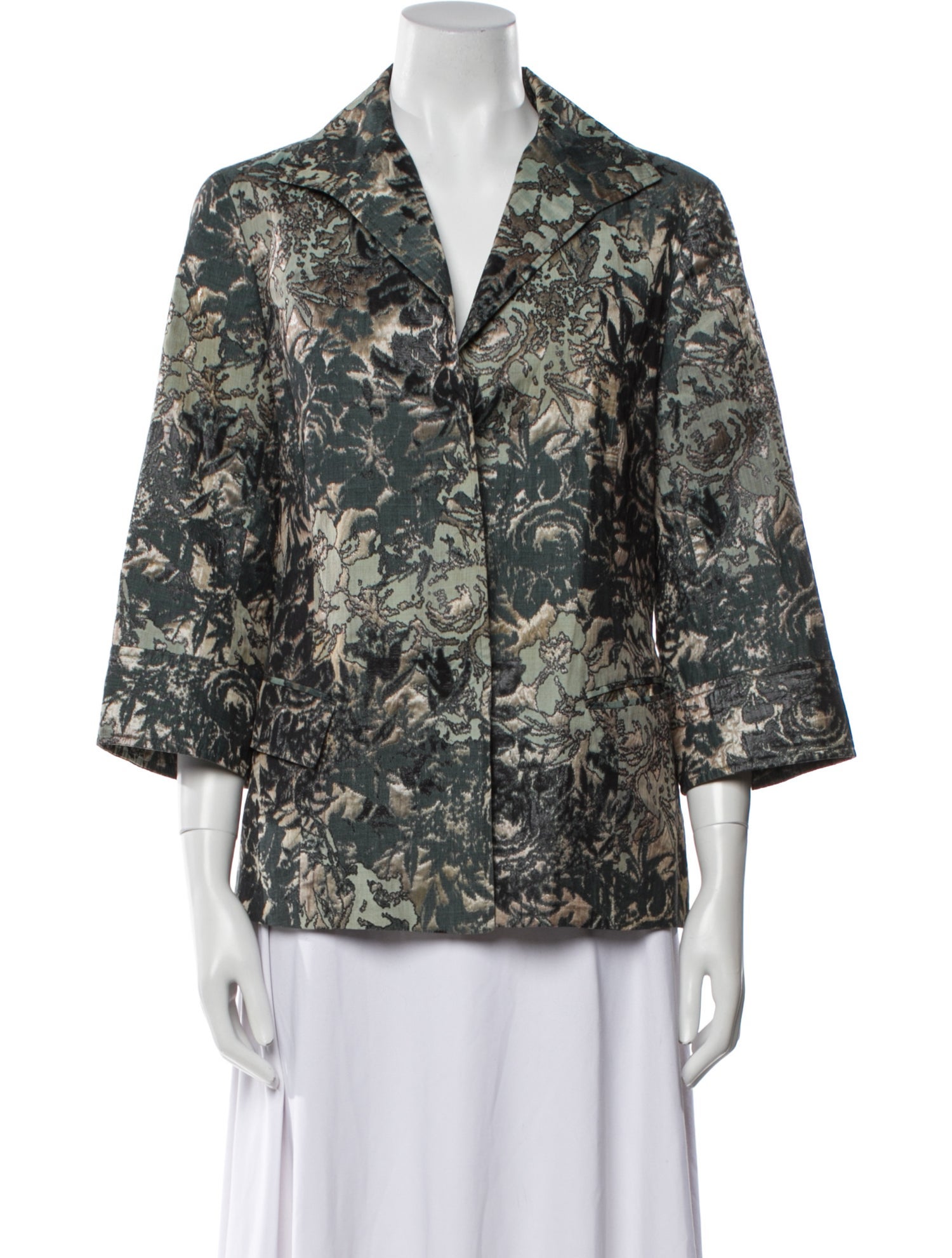 Lafayette 148 Printed Blazer