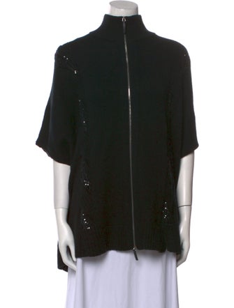 Lafayette 148 Cashmere Mock Neck Sweater