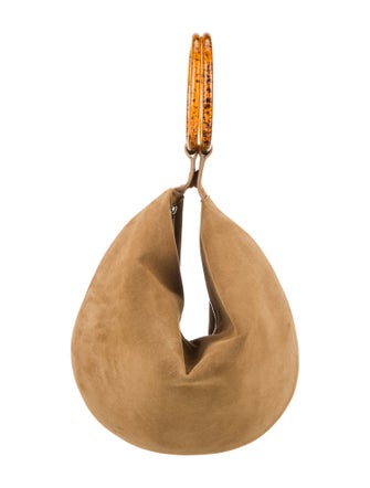 Lafayette 148 Suede Top Handle Bag