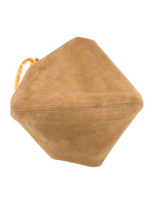 Lafayette 148 Suede Top Handle Bag