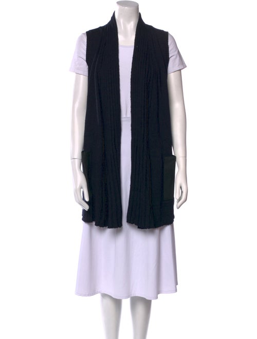 Lafayette 148 Wool Open Front Sweater