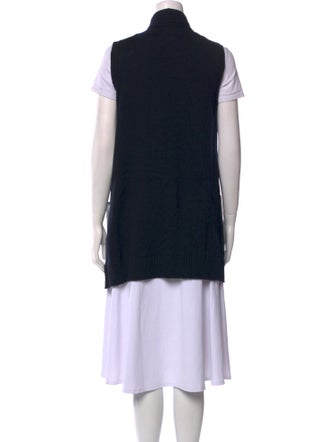 Lafayette 148 Wool Open Front Sweater