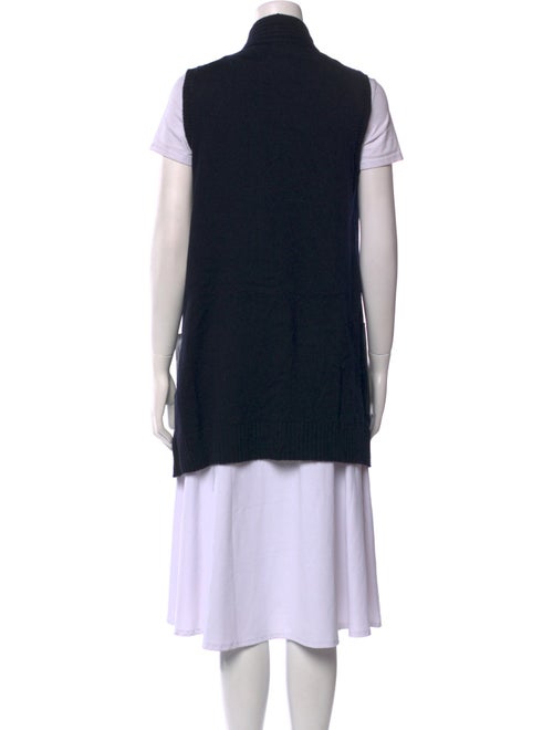 Lafayette 148 Wool Open Front Sweater