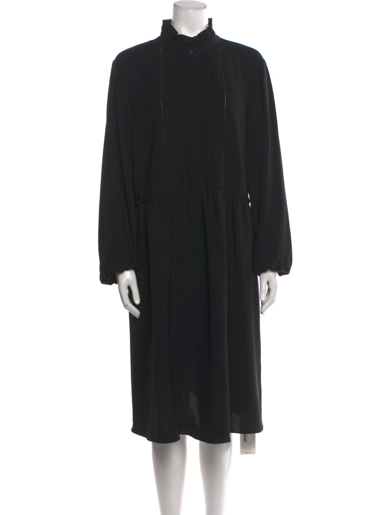 Lafayette 148 Mock Neck Midi Length Dress