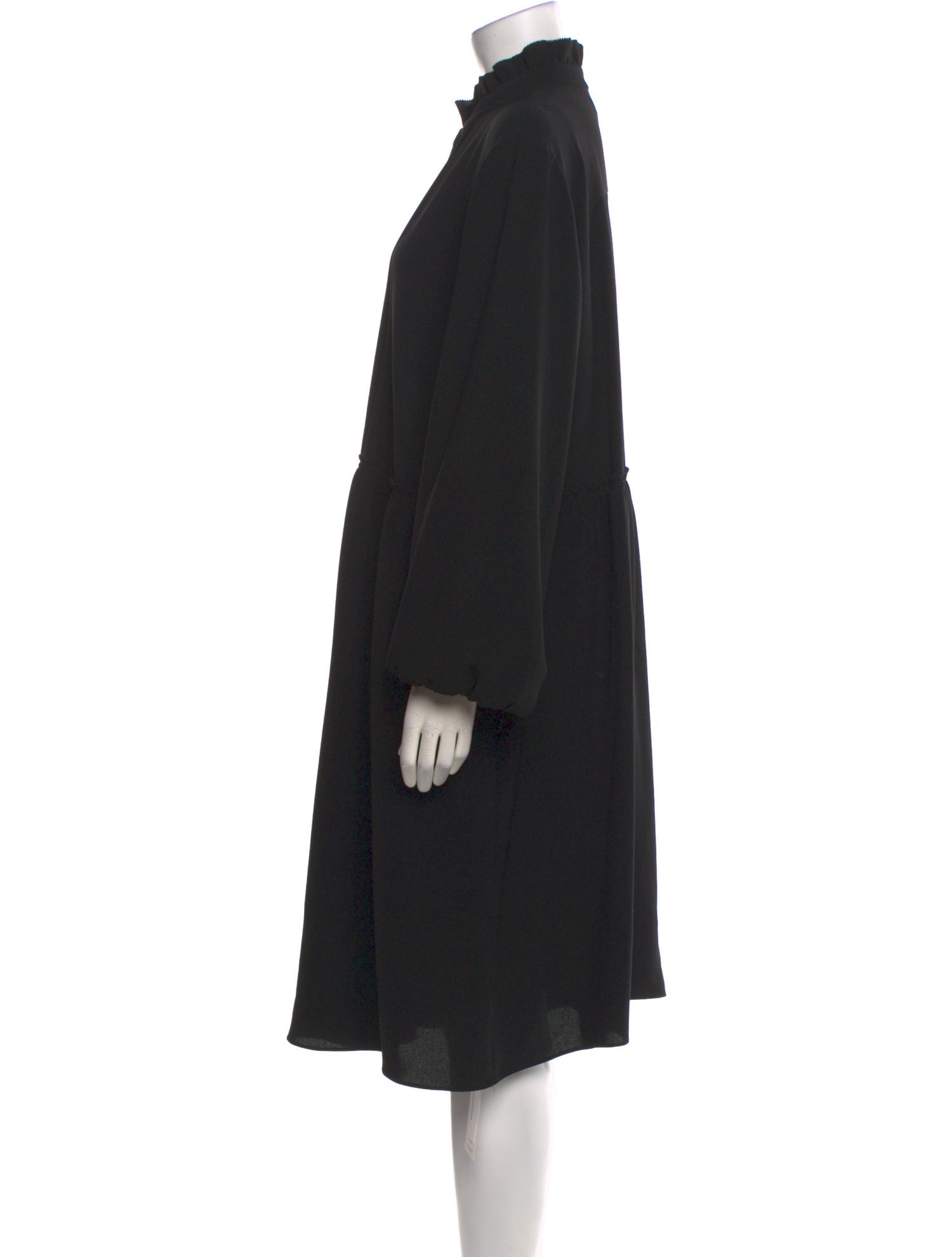 Lafayette 148 Mock Neck Midi Length Dress