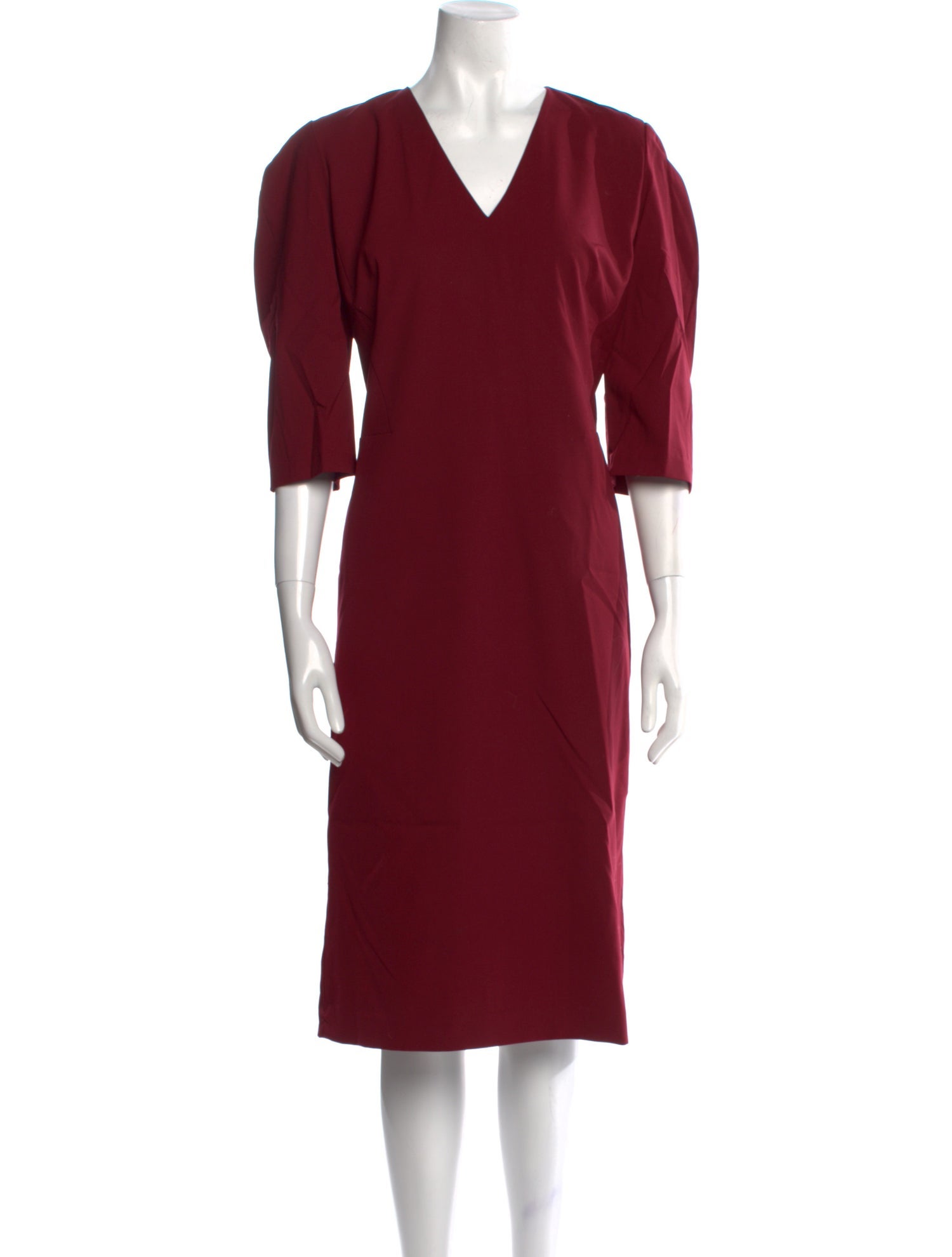 Lafayette 148 Wool Midi Length Dress