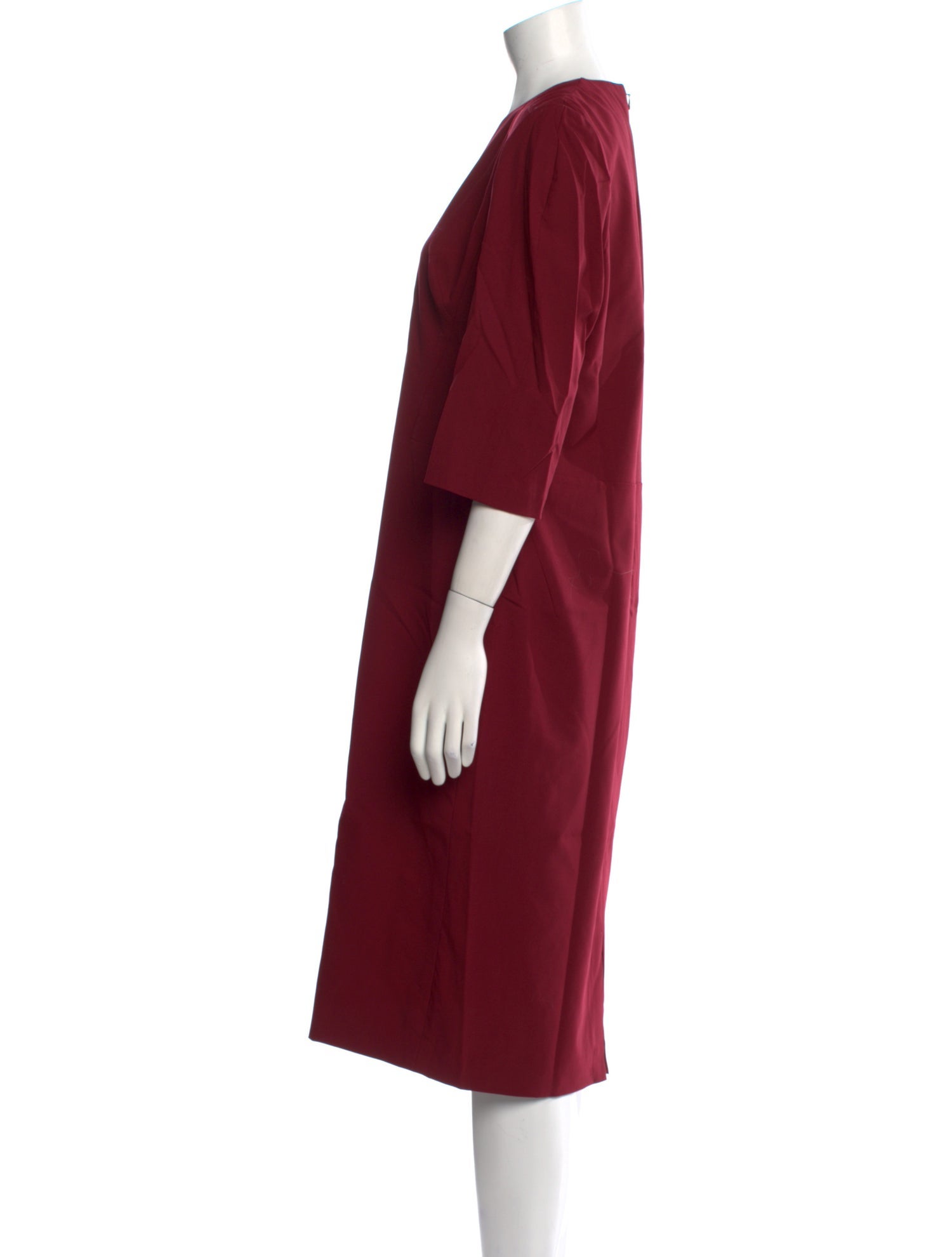 Lafayette 148 Wool Midi Length Dress