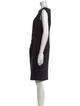 Lafayette 148 Bateau Neckline Knee-Length Dress