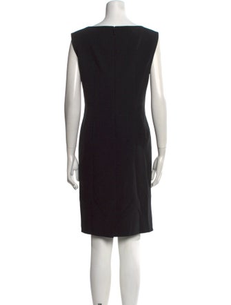 Lafayette 148 Bateau Neckline Knee-Length Dress