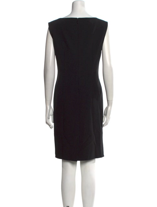 Lafayette 148 Bateau Neckline Knee-Length Dress