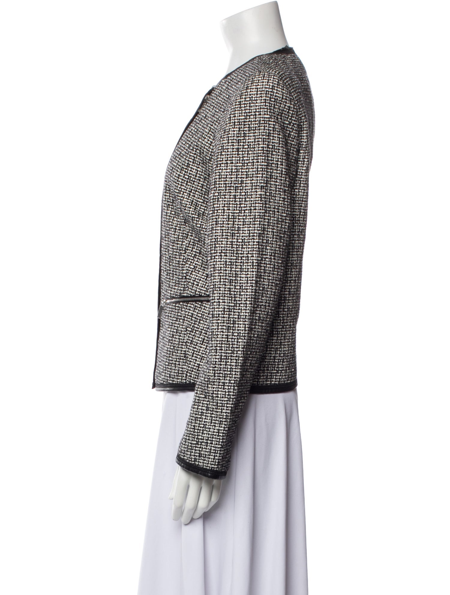 Lafayette 148 Tweed Pattern Jacket