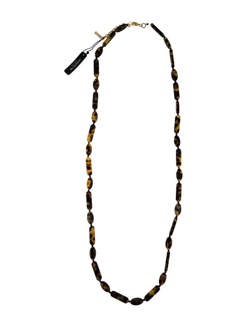 Lafayette 148 Long Resin Bead Necklace