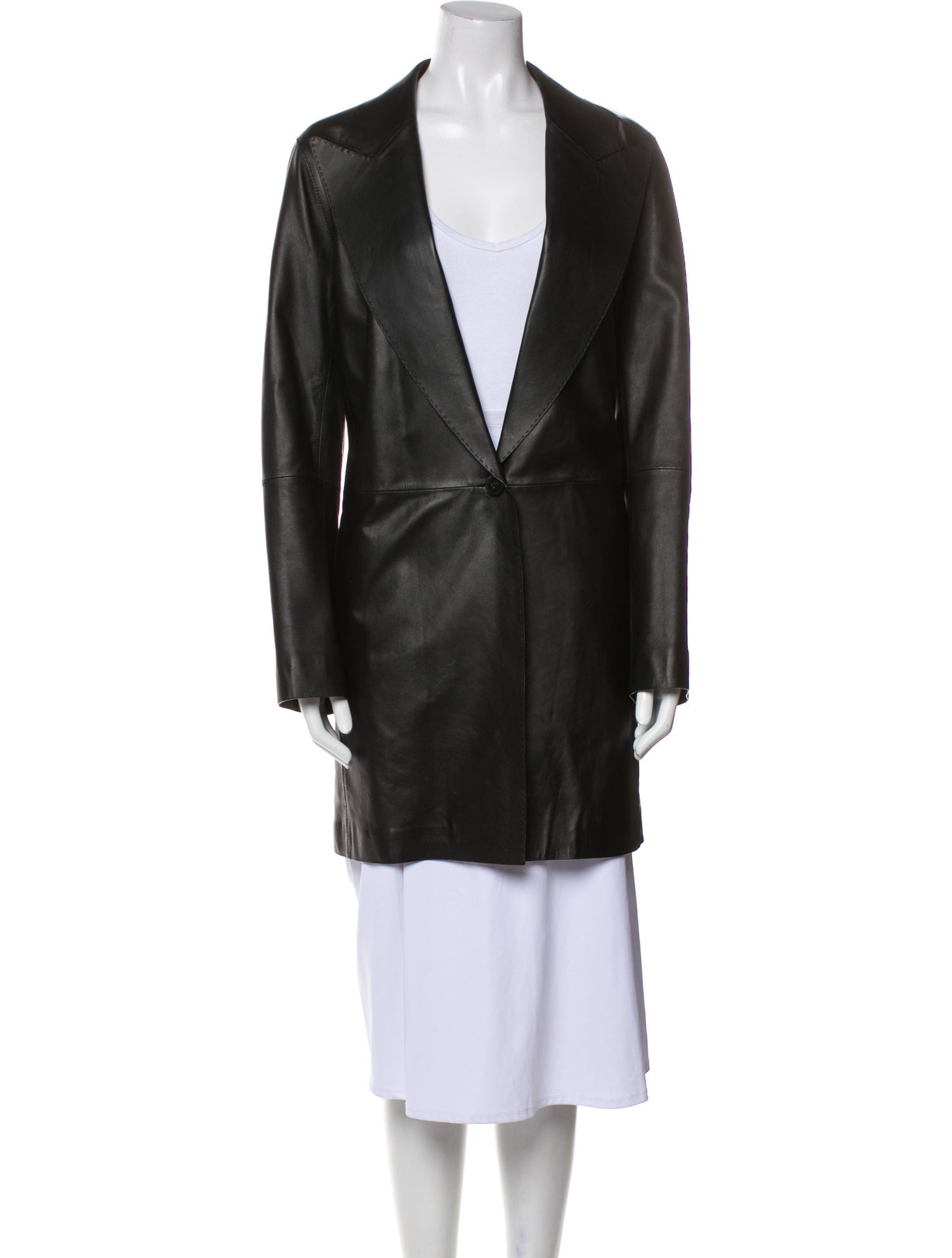 Lafayette 148 Lambskin Coat