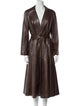 Lafayette 148 Leather Trench Coat