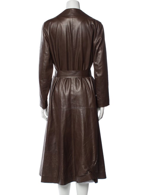 Lafayette 148 Leather Trench Coat