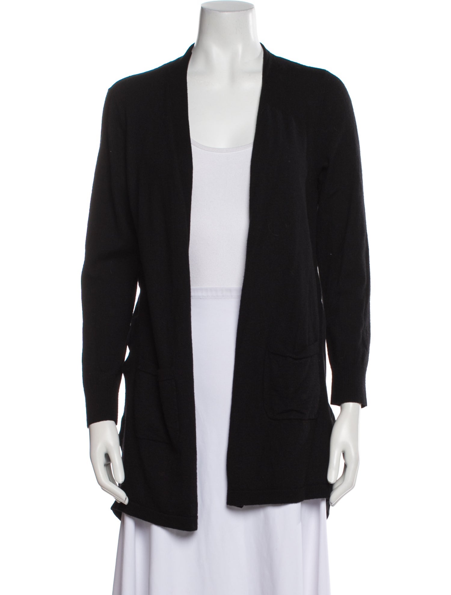 Lafayette 148 Wool Open Front Sweater