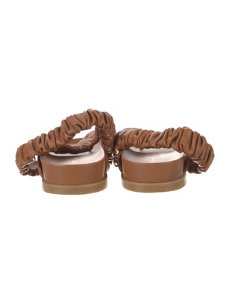 Lafayette 148 Leather Slingback Sandals