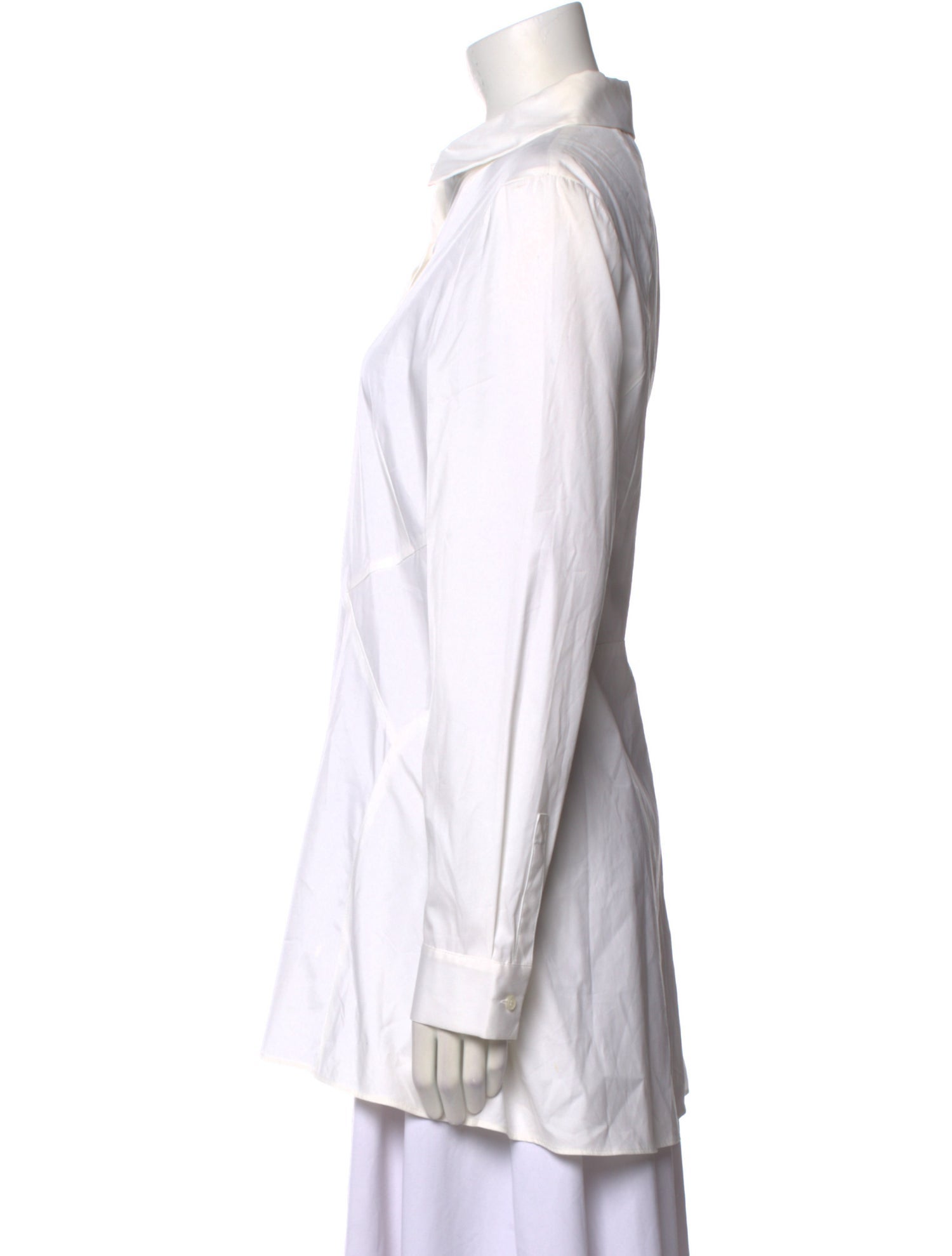 Lafayette 148 Women's White Button Up