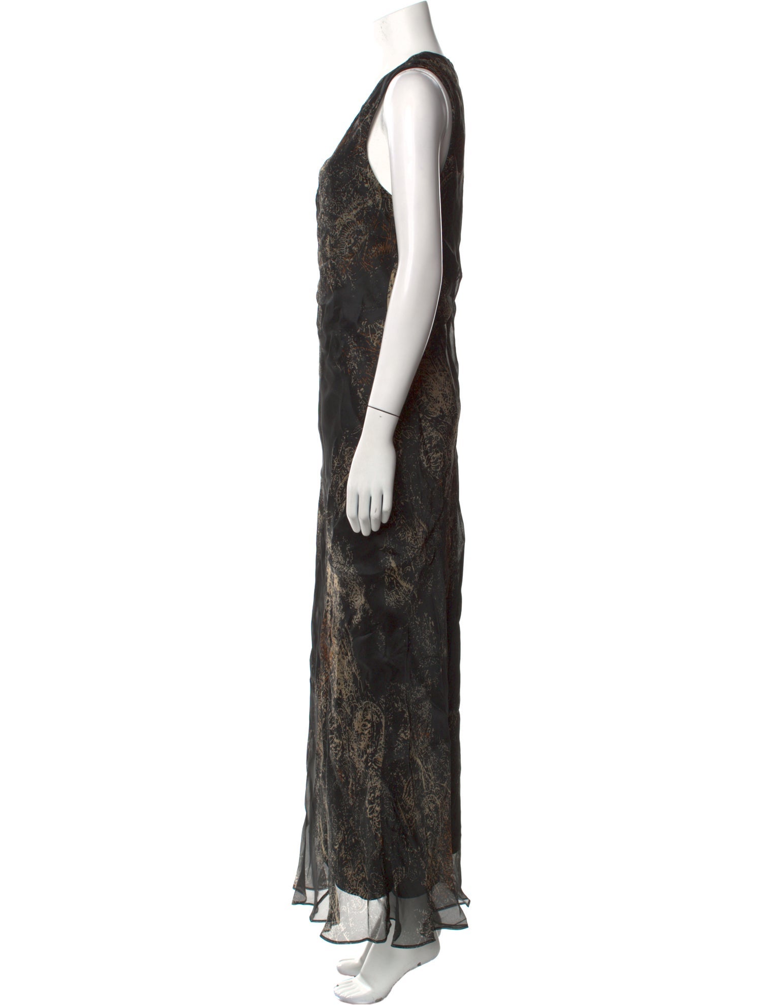 Lafayette 148 Silk Long Dress
