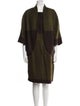 Lafayette 148 Wool Colorblock Pattern Dress Set