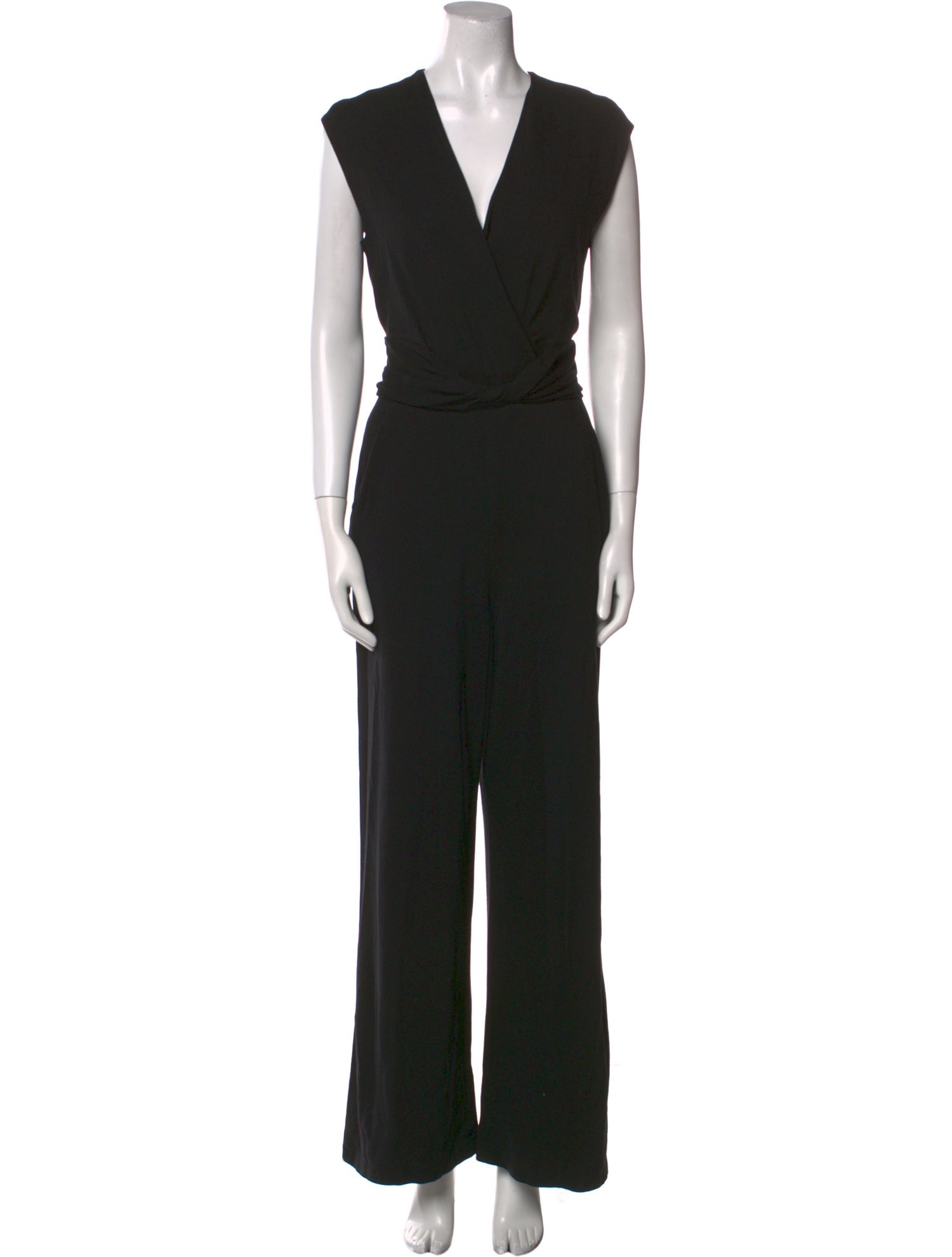Lafayette 148 V-Neck Jumpsuit