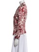 Lafayette 148 Silk Floral Print Blazer