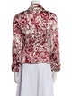 Lafayette 148 Silk Floral Print Blazer