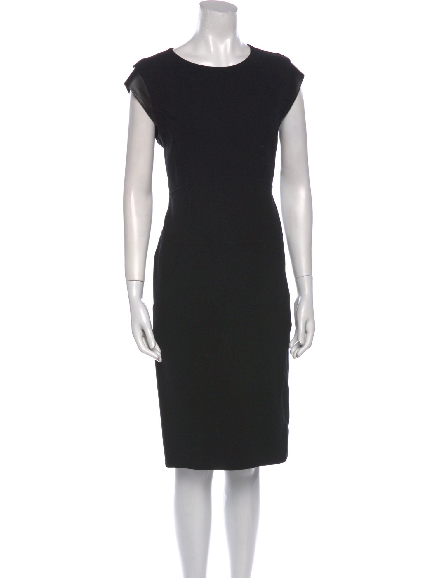 Lafayette 148 Wool Midi Length Dress