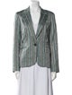Lafayette 148 Striped Blazer