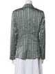 Lafayette 148 Striped Blazer