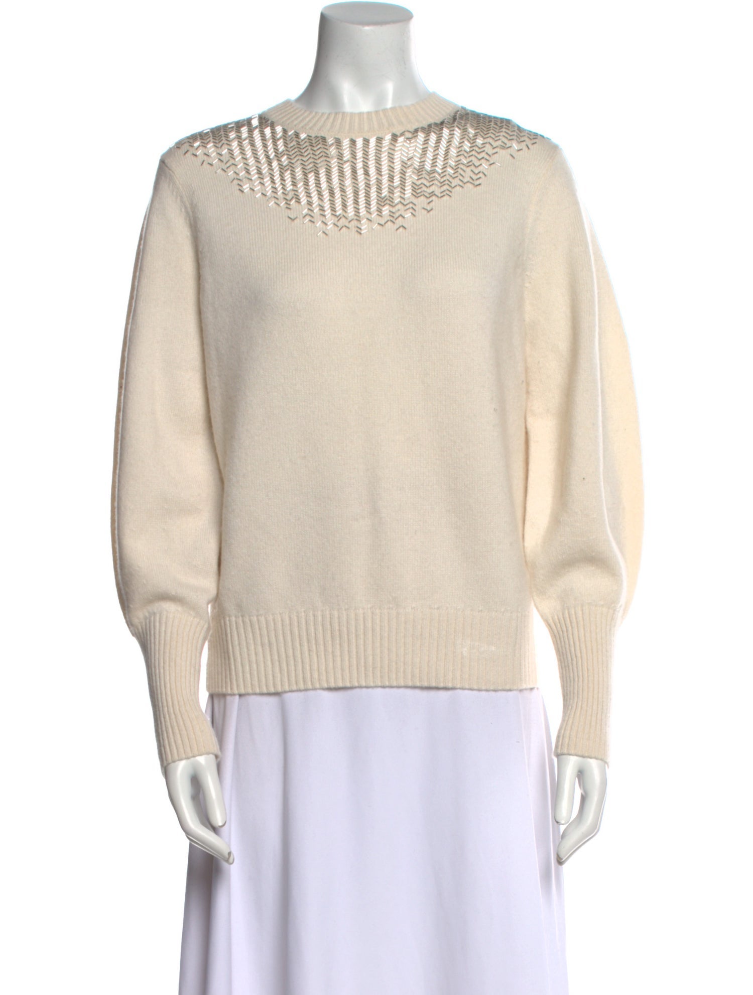 Lafayette 148 Cashmere Crew Neck Sweater