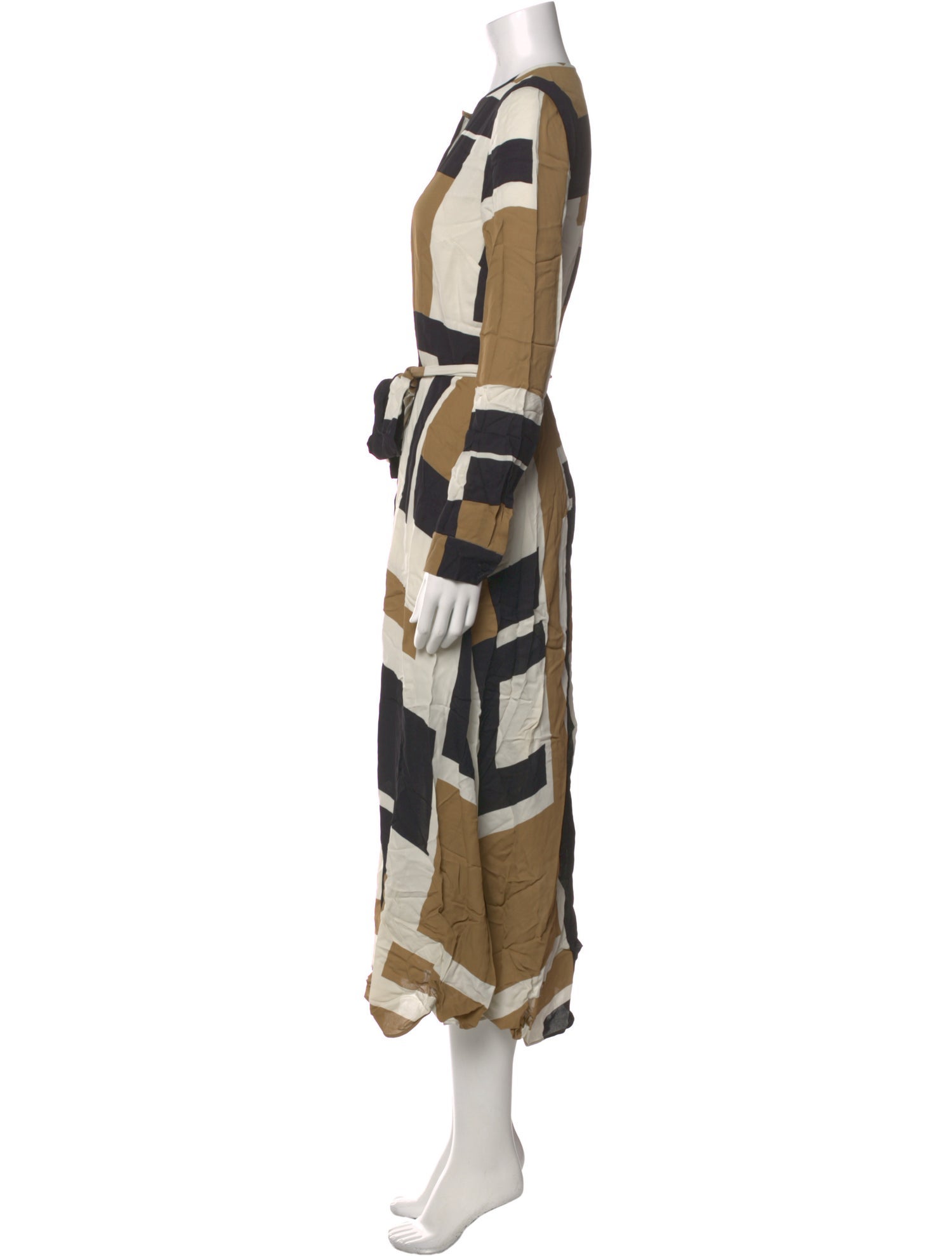 Lafayette 148 Printed Long Dress