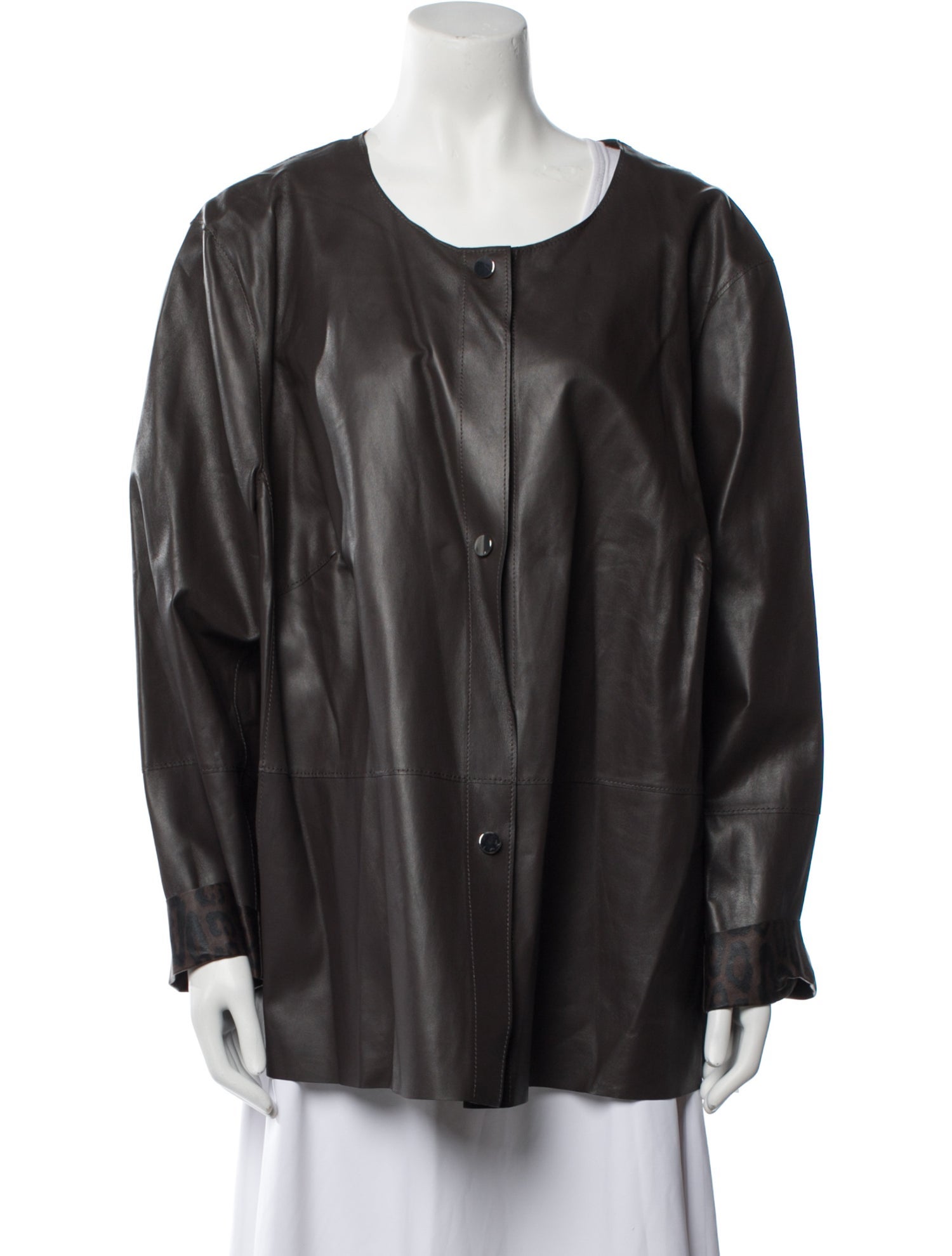 Lafayette 148 Leather Evening Jacket w/ Tags