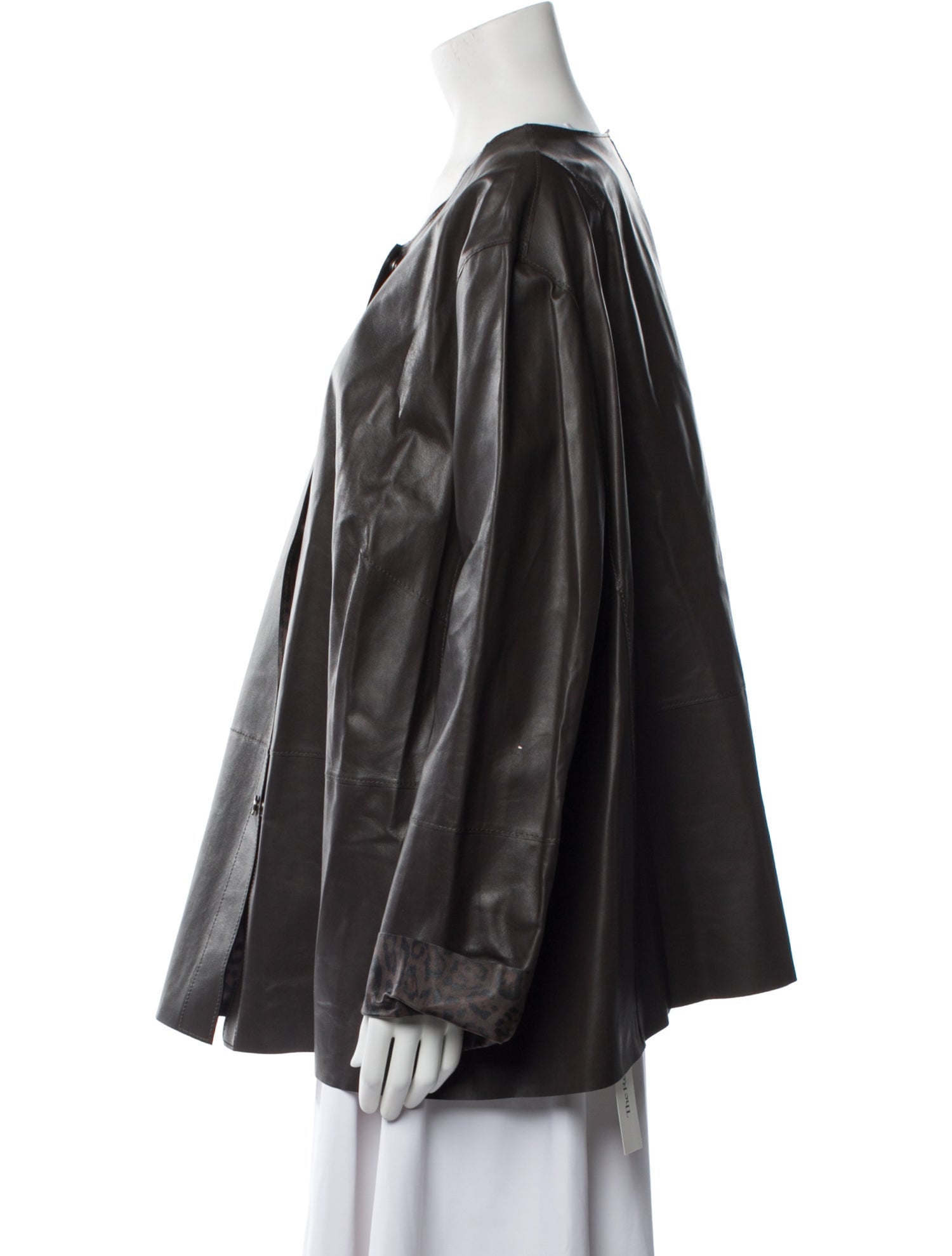 Lafayette 148 Leather Evening Jacket w/ Tags