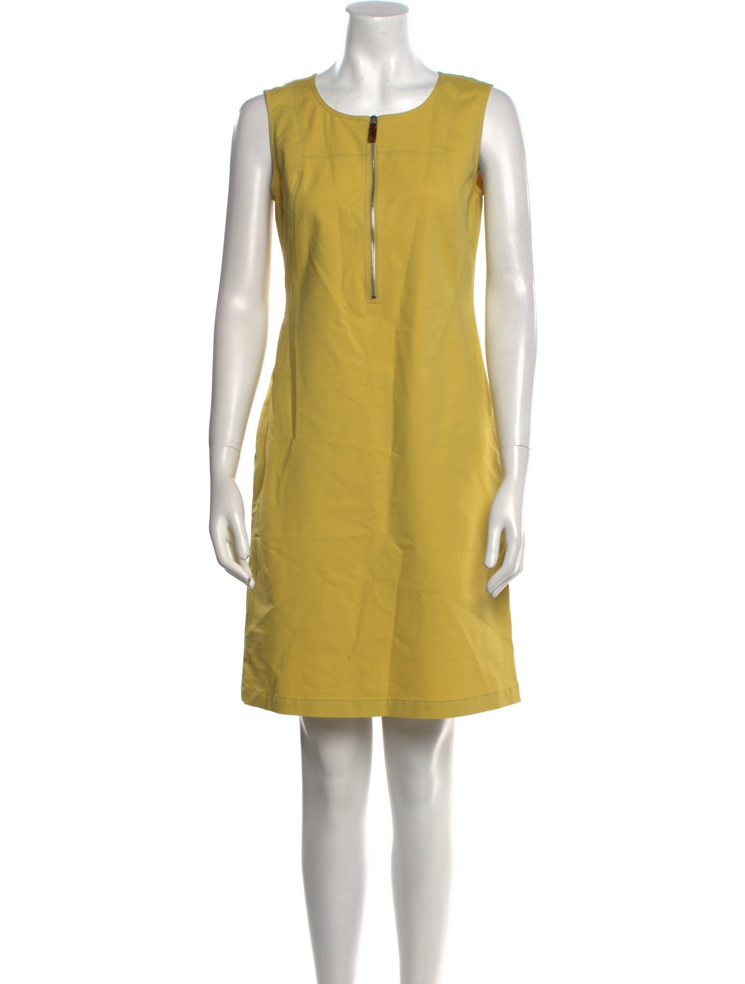 Lafayette 148 Scoop Neck Mini Dress