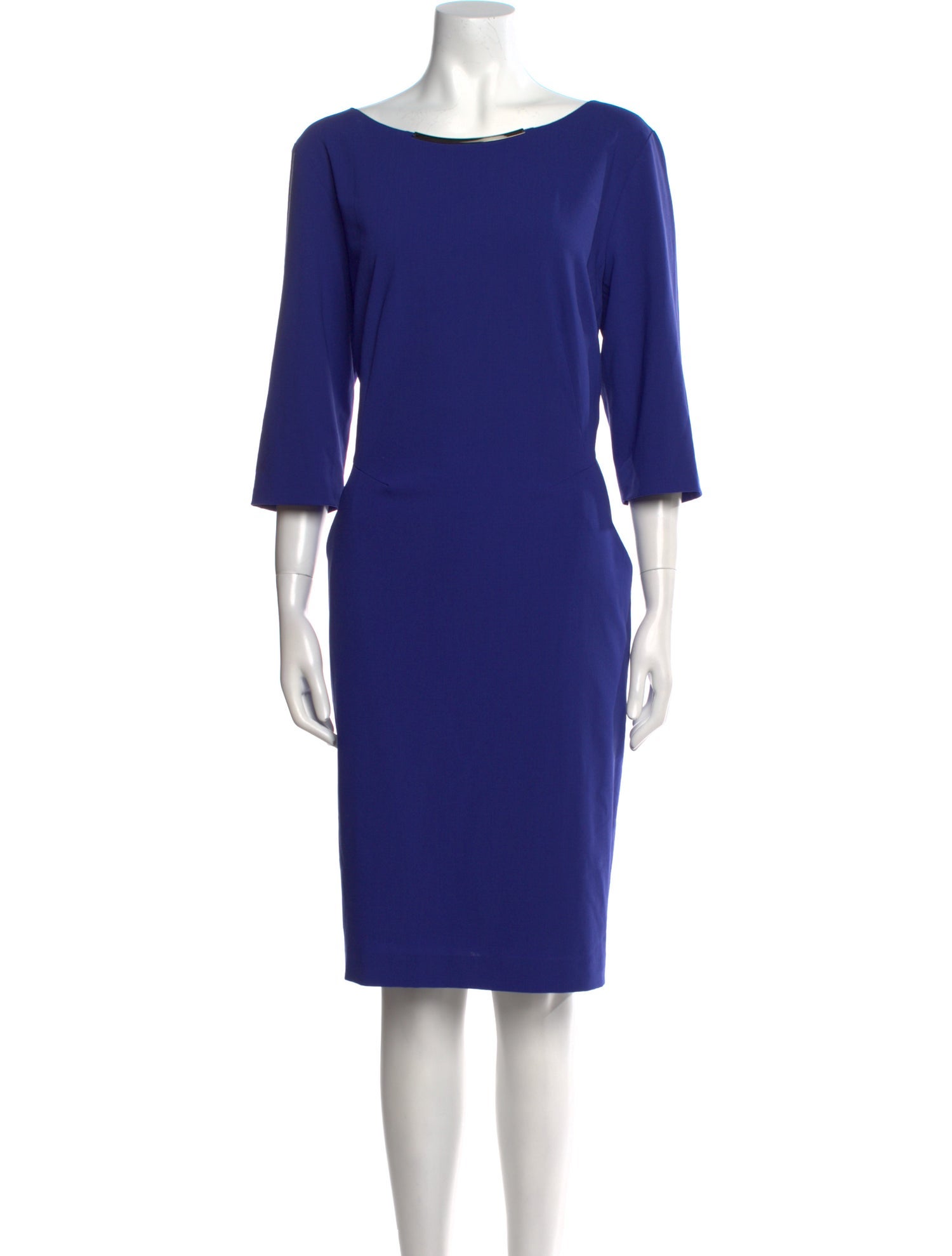 Lafayette 148 Virgin Wool Knee-Length Dress