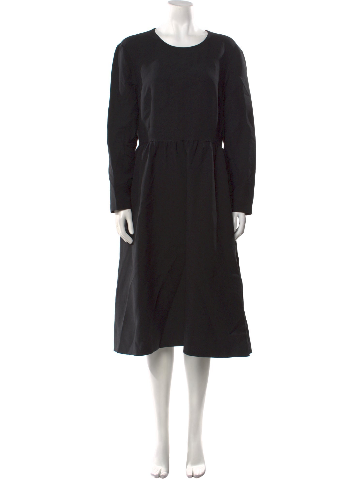 Lafayette 148 Wool Midi Length Dress